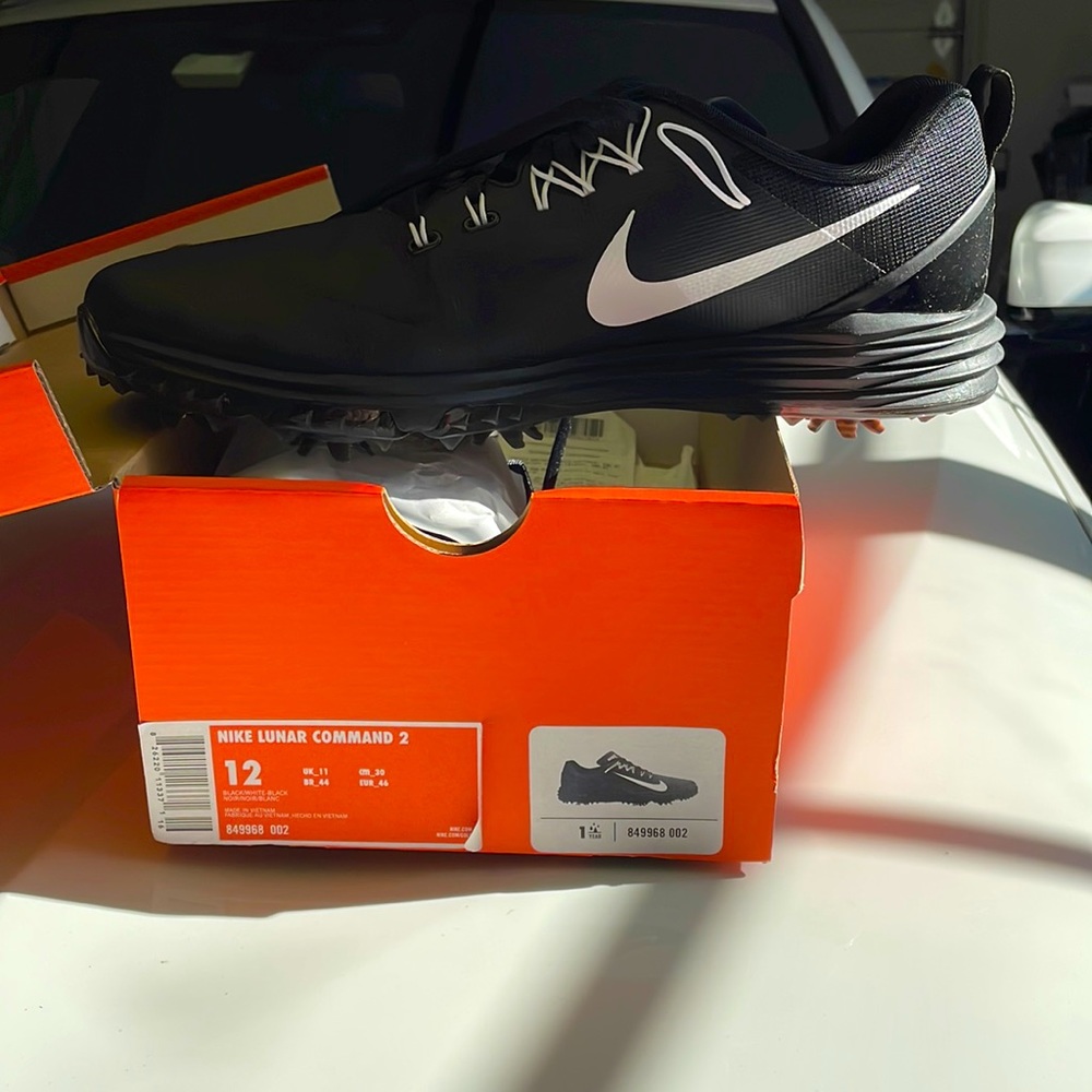 NWT NIKE LUNAR COMMAND 2 GOLF SHOES SIZE 12